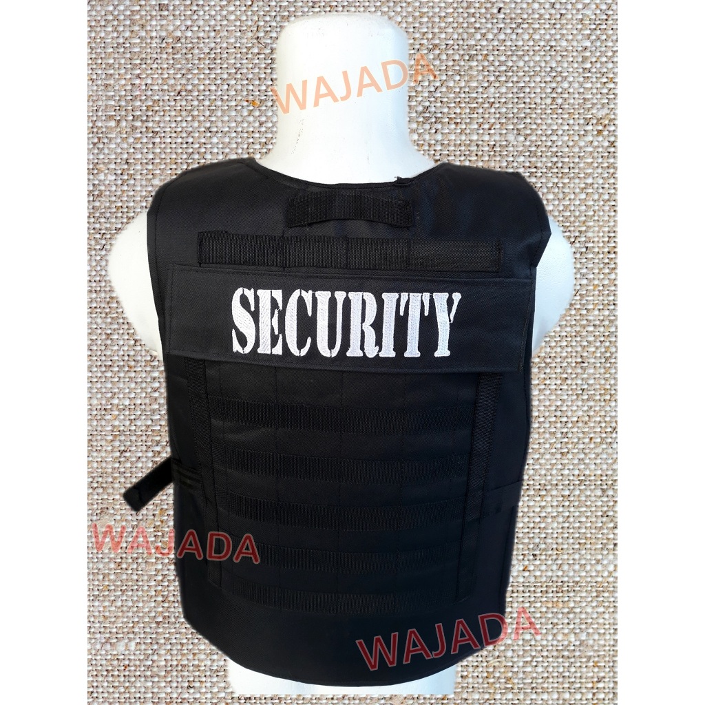 Rompi Body Vest Tactical Body Vest Tactical Rompi SECURITY Rompi Airsoft