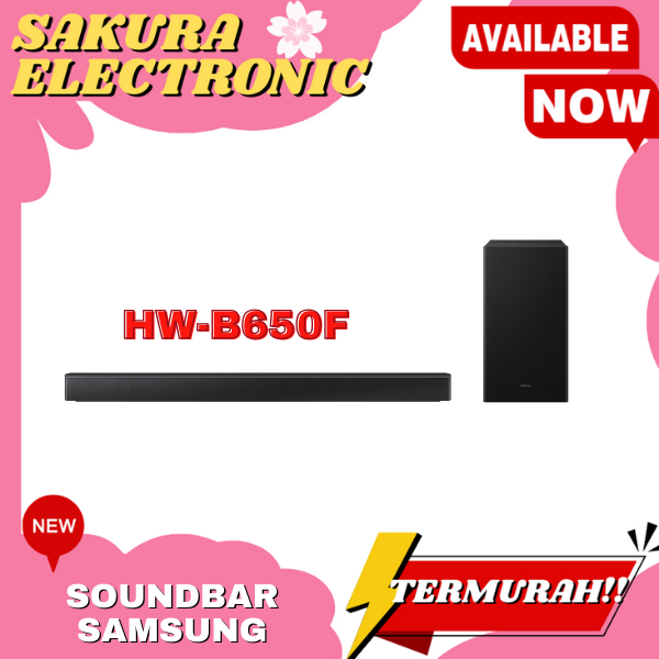 SOUNDBAR SAMSUNG HW-B650F Q-SYMPHONY DOLBY ATMOS WIRELESS BLUETOOTH SPEAKER | HW-B650 HW B650F