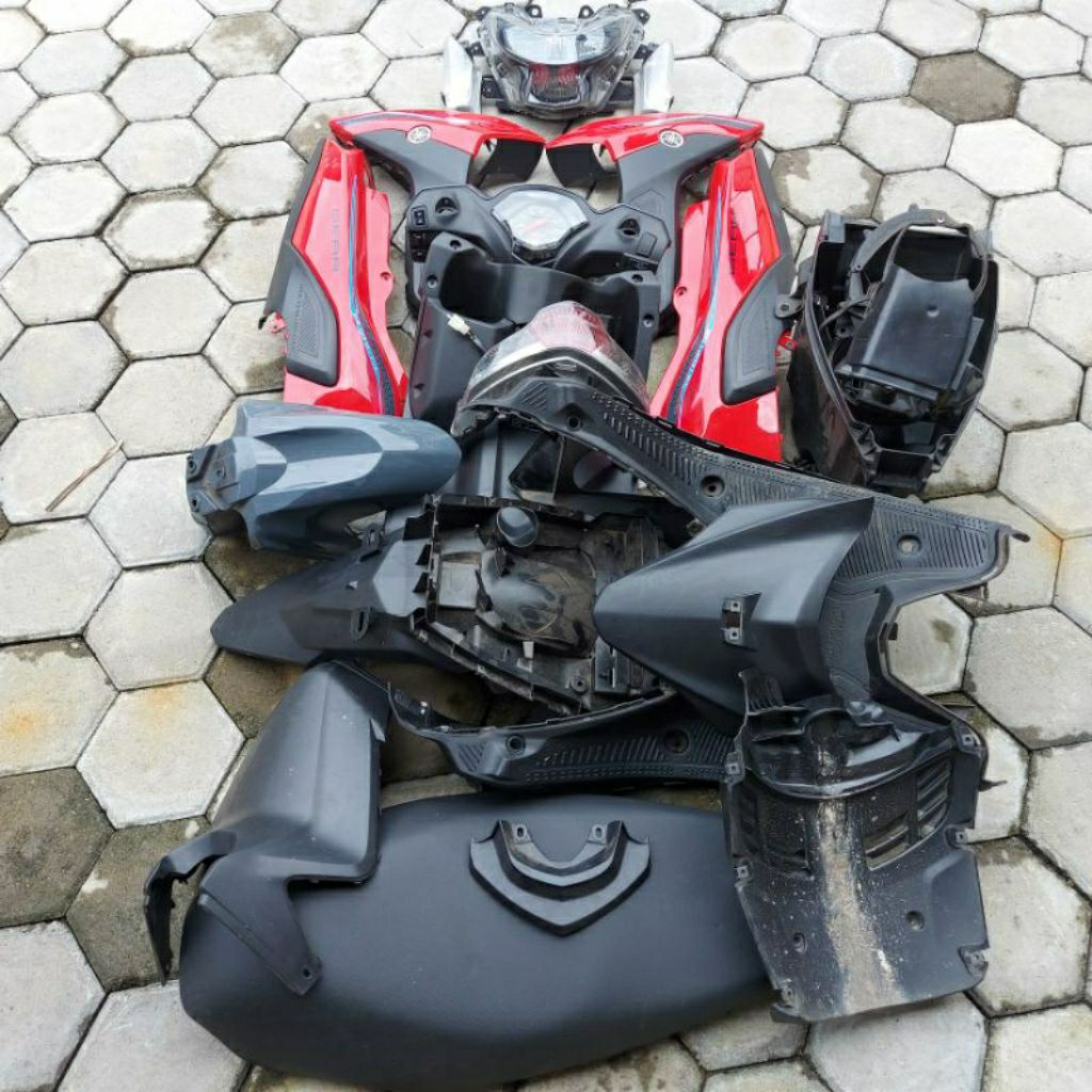 sperpart body full set mtor gear 125 original second