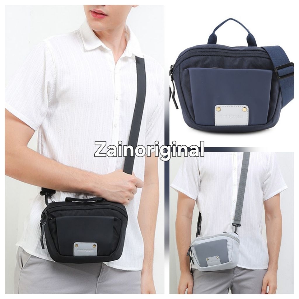 ORIGINAL HUSH PUPPIES ZINC SLING BAG TAS SLEMPANG PRIA