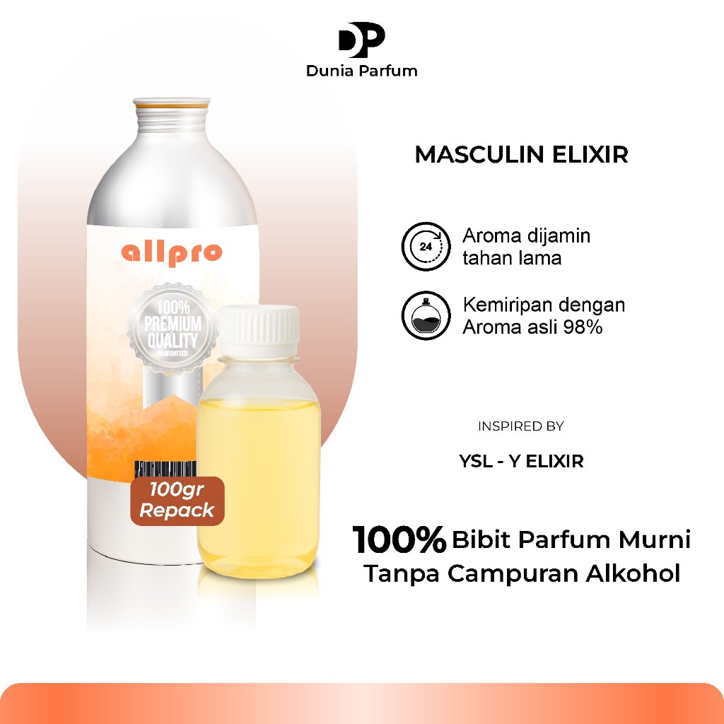 BIBIT PARFUM MASCULIN ELIXIR INSPIRED BY YSL - Y ELIXIR ALLPRO