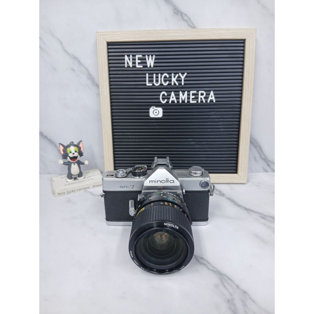 Minolta SR 7 +Lensa 35-70mm Analog Vintage camera