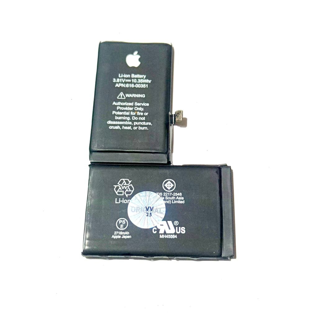 BATERAI BATRE BATU BATTERY BATERAY IPHONE X NORMAL ORIGINAL