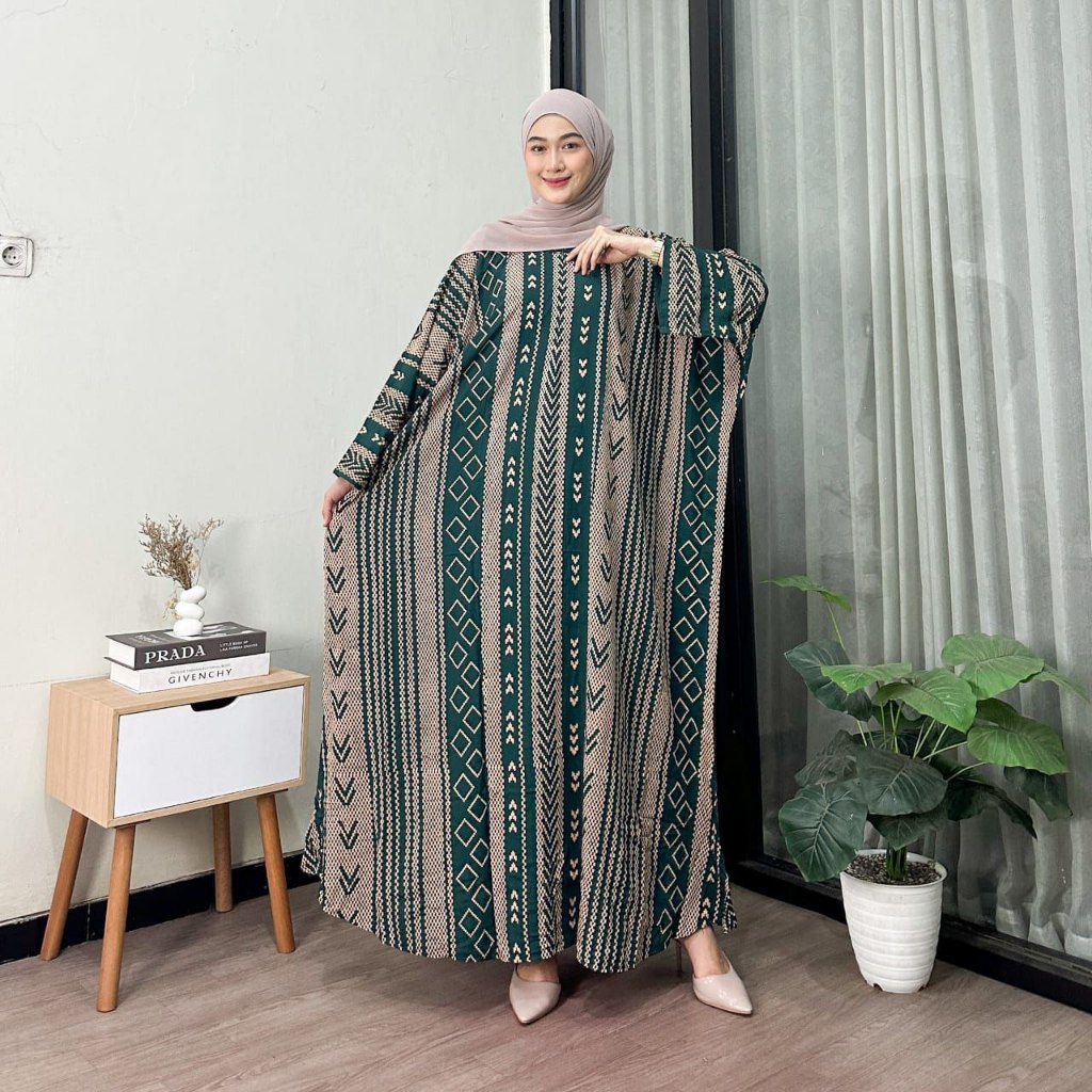 BEST SALE Gamis kaftan Motif Namira Motif Kain Rayon Daster Kaftan Busui Adem Motif Songket