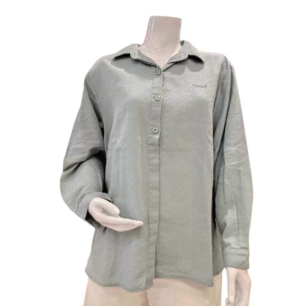 Kemeja Polos Expand Wanita Dewasa - RITA