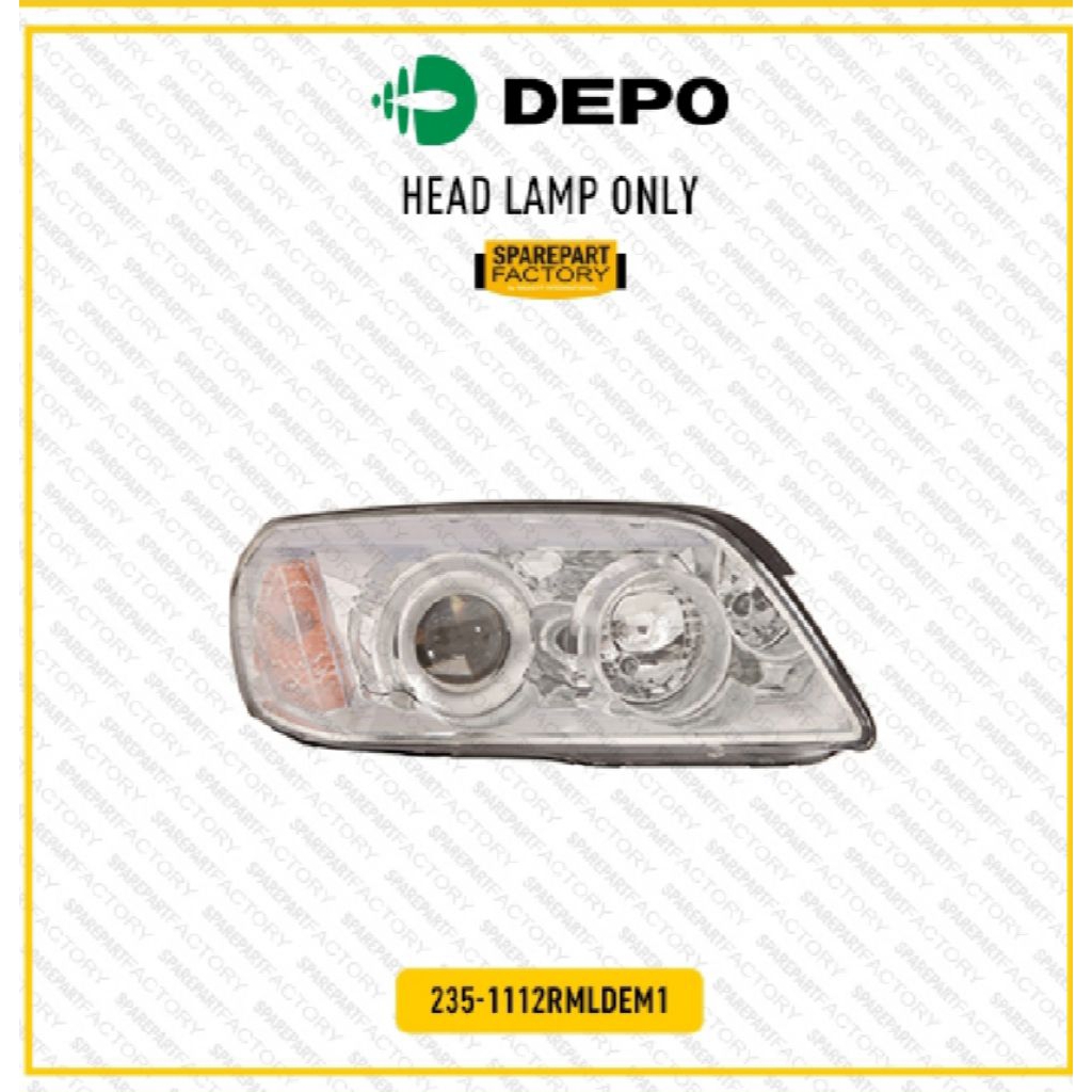 Head Lamp Kanan CHEVROLET CAPTIVA 2009 (CHROME)