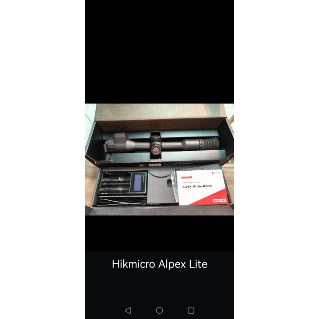 Night Vision Alpex4K 4K Lite LRF Outdoor Camping