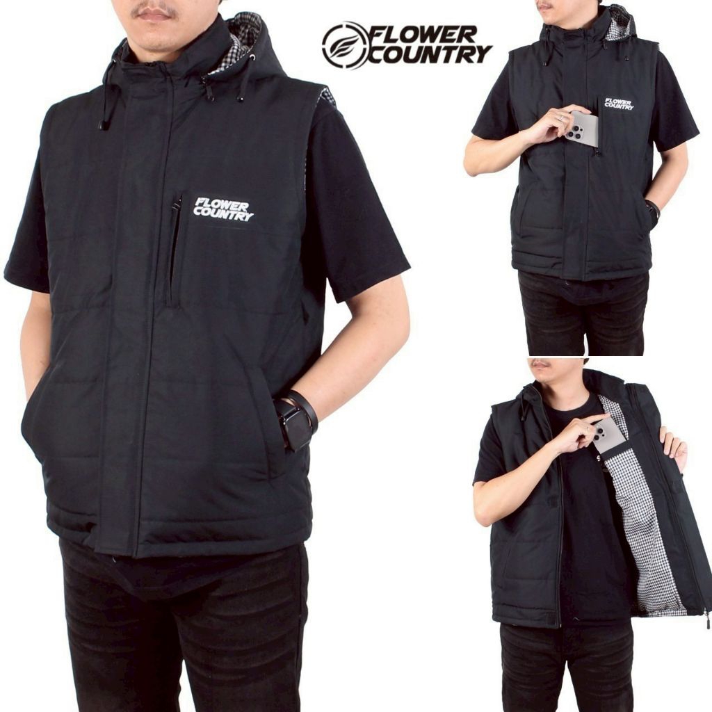 Original Rompi tebal Parasut polos pria wanita