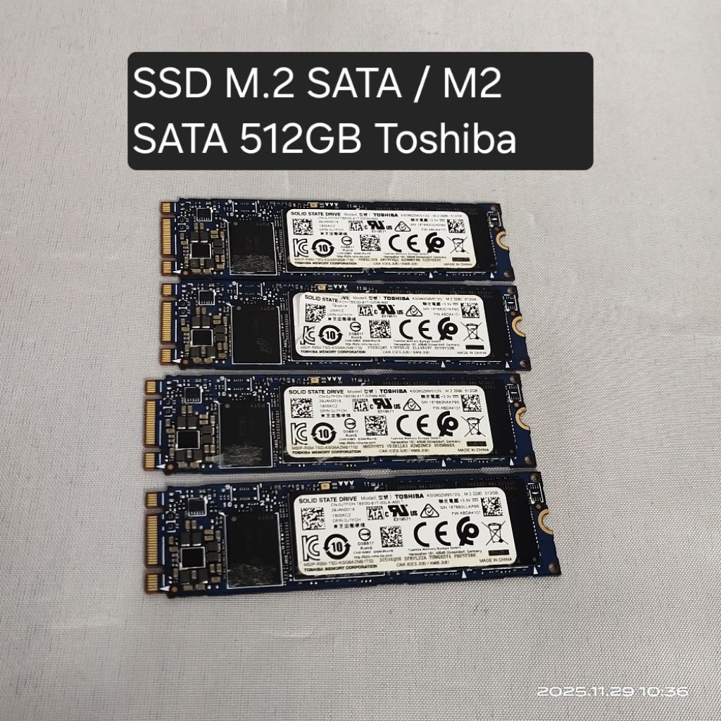 SSD M2SATA / M2 SATA  / M.2 2280 Toshiba 512GB