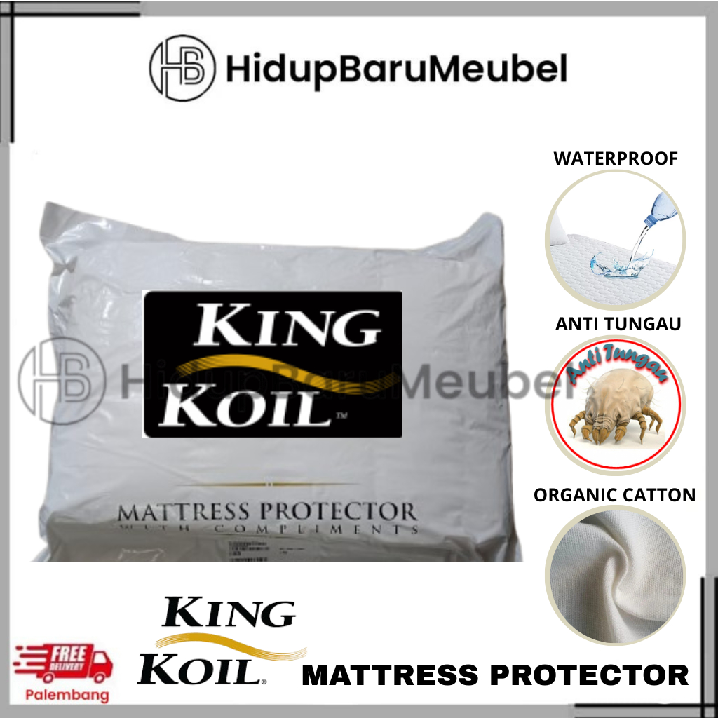 Matras Protector Kingkoil / Pelindung Kasur / Matras Protector Asli Original King Koil / Alas Kasur