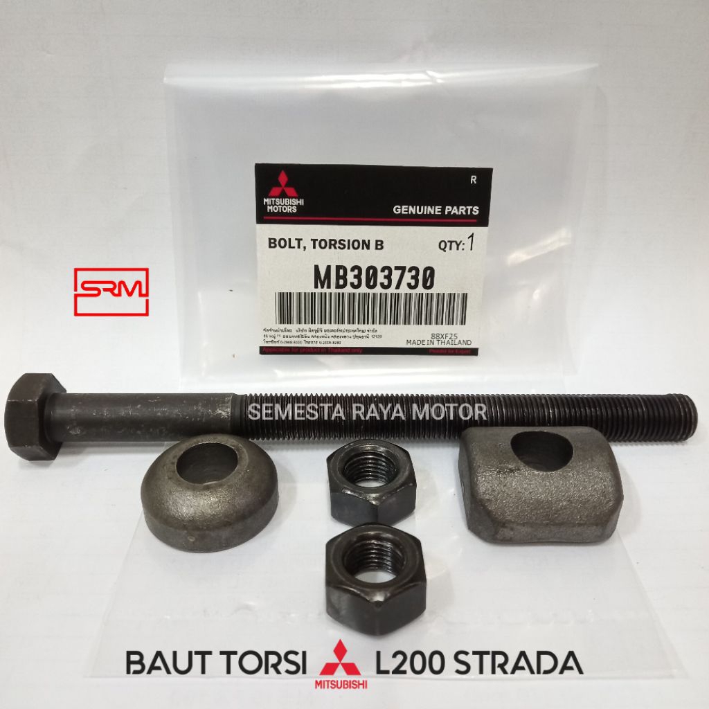BAUT SETELAN AS TORSI L200 STRADA / BOLT ADJUSTER TORSION BAR L200 BOLT TORSION BAR