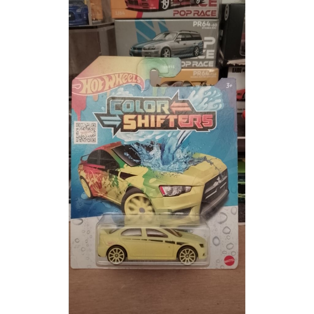 Hotwheels 2008 Mitsubishi Lancer Evolution Color Shifter