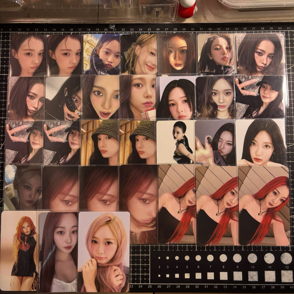 PC PHOTOCARD AESPA KARINA AEPISODE DRAMA PINK CHRISTMAS 2024, WINTER KARINA GISELLE NINGNING TC QQ W