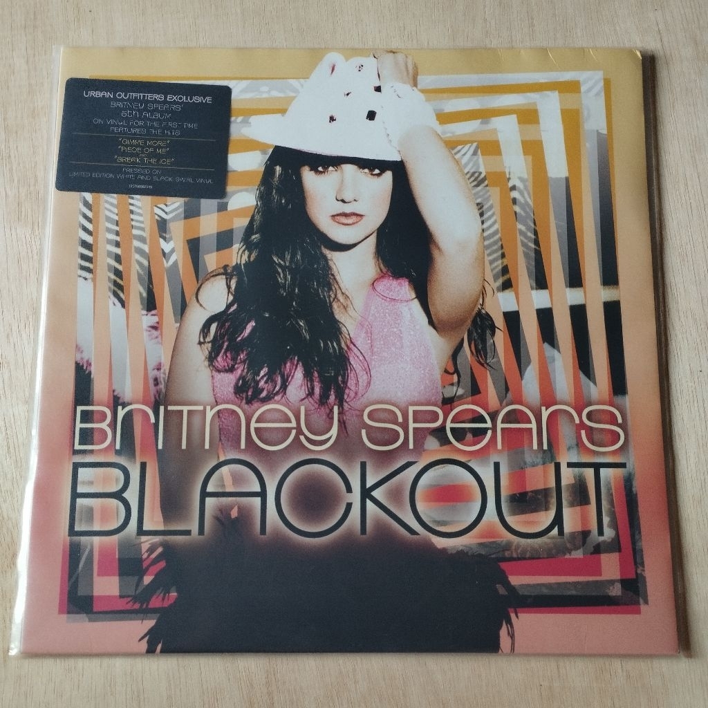 BRITNEY SPEARS - BLACKOUT UO EXCLUSIVE VINYL (FIRST PRESSING)