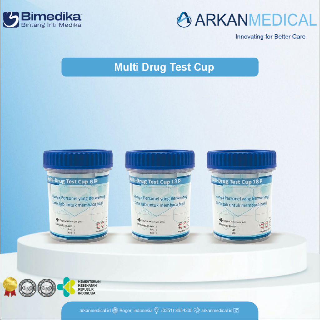 ARKAN MEDICAL DRUG TEST 7 PARAMETER CUP