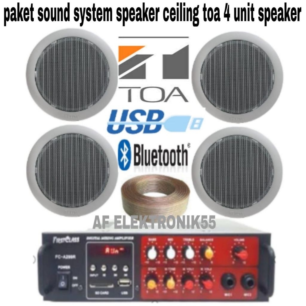 paket Sound System Speaker Ceiling
