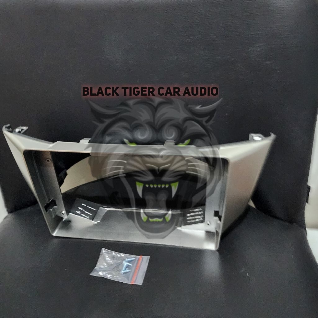 Frame head unit android 9 inch mobil toyota harrier 2008-2013