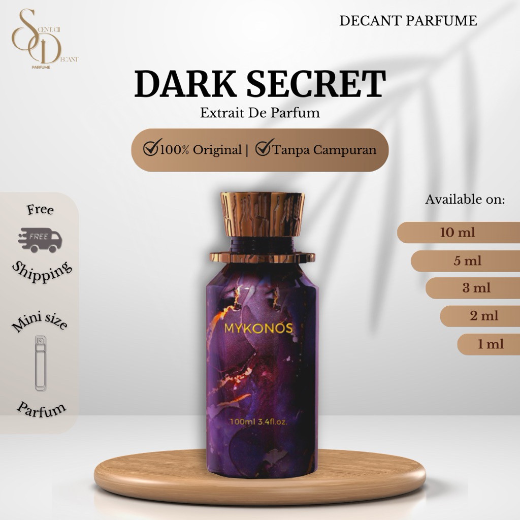 Dark Secret Decant Mykonos