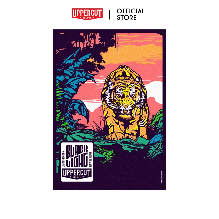 Uppercut Deluxe Pomade Black Light Velvet Poster