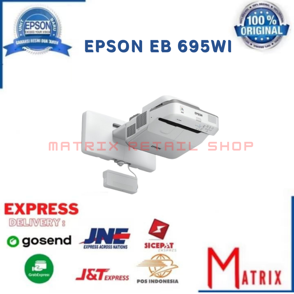 PROYEKTOR EPSON EB 695WI / EB-695WI / EB695WI ORIGINAL