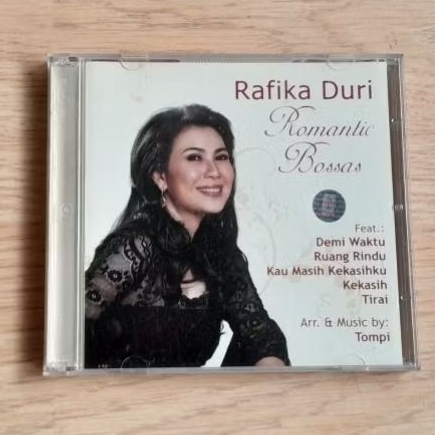 CD Original RAFIKA DURI - Romantic Bossas, (Mulus)