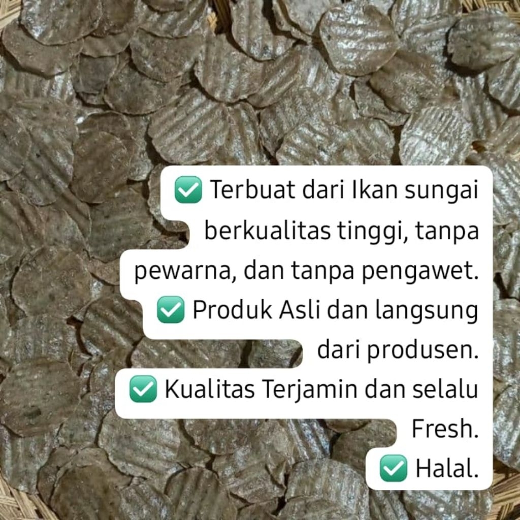 Beejajo Kerupuk Kemplang Mentah Palembang 100 Keping