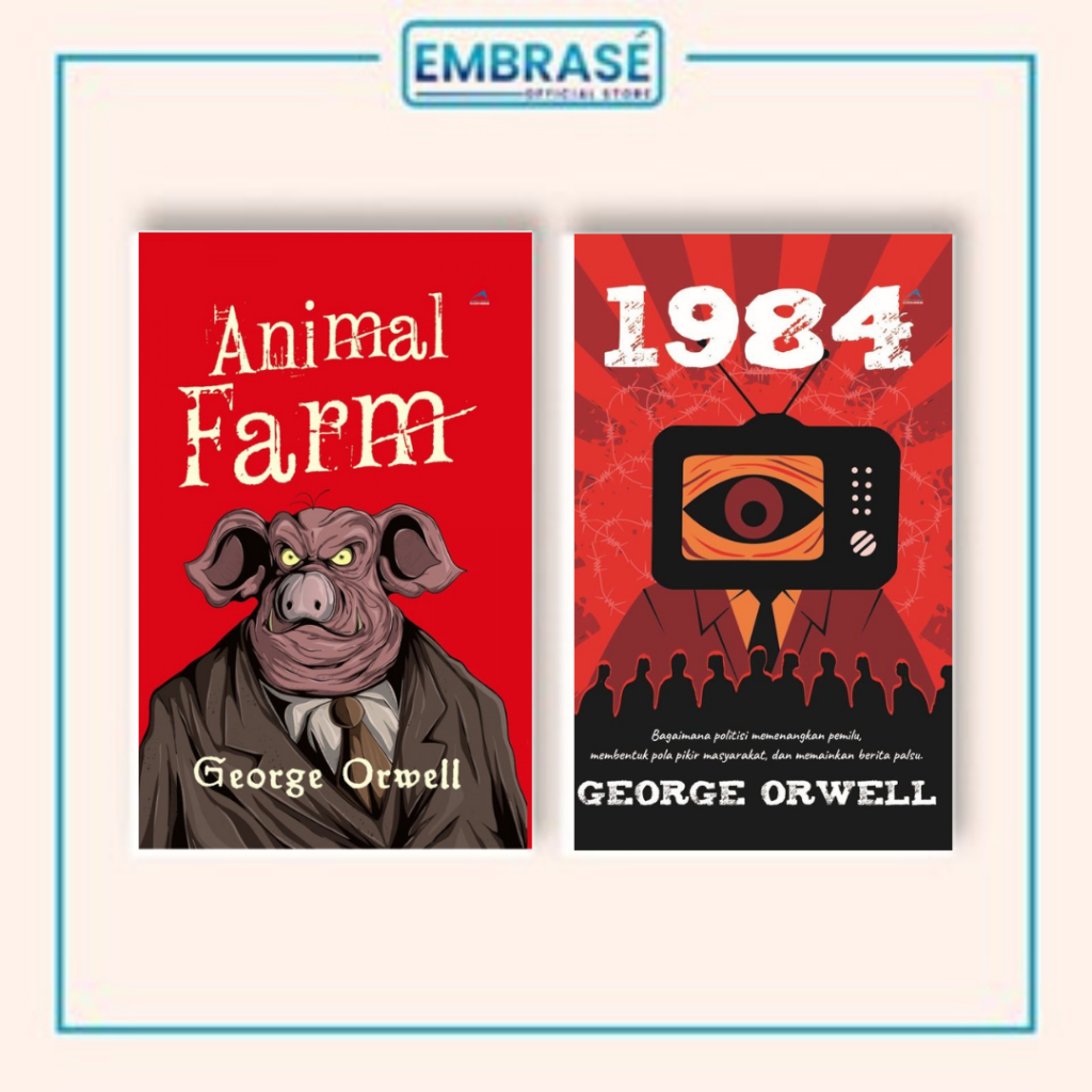 PAKET BUNDLING : 1984 & ANIMAL FARM - Embrase