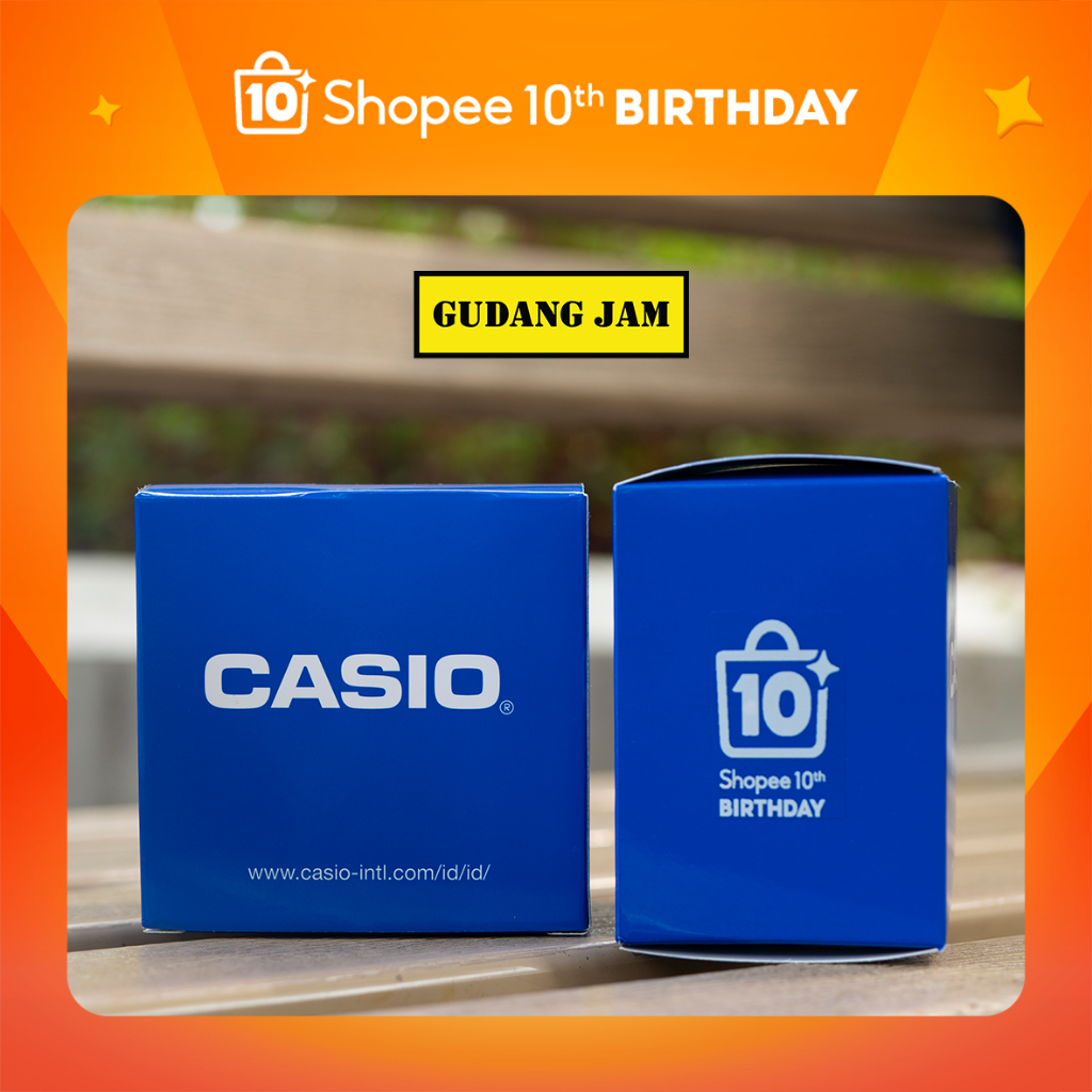 [Shopee Special 10th Birthday] Casio Special Packaging - Gudang Jam Edition
