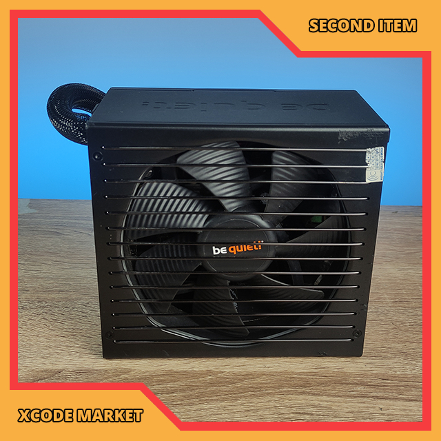 BeQuiet PSU Power Supply PC Desktop E10 CM 700W Gaming Edition 80+ Gold Cable Management Kipas Silen