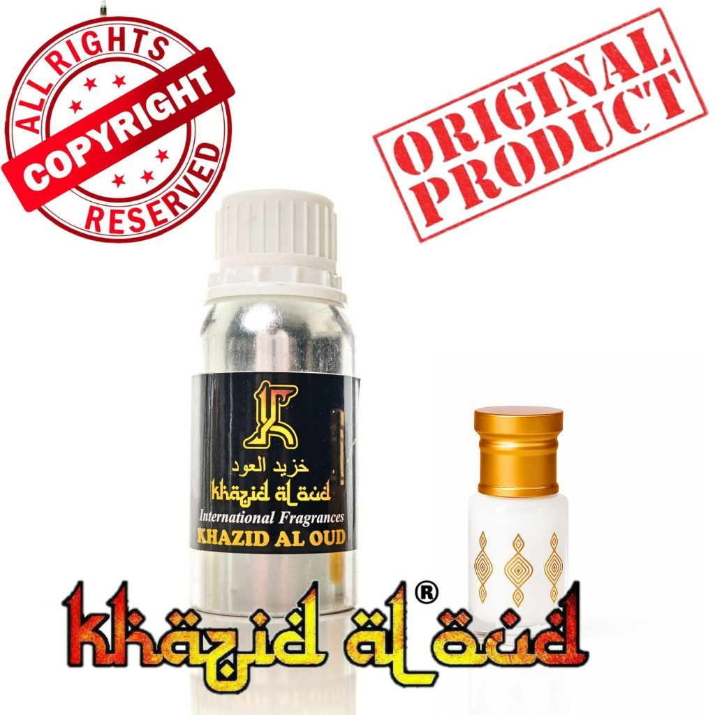 Khazid Al Oud - Oud Yemen Parfum Oil Arab – Musky Amber Manis Elegan Unisex | Tahan Lama