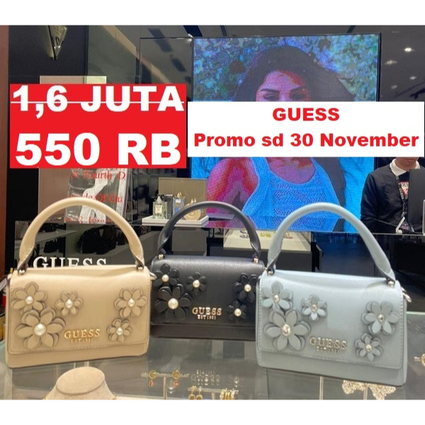 Tas Guess wanita seri ZARIA MINI sling bag sale original store