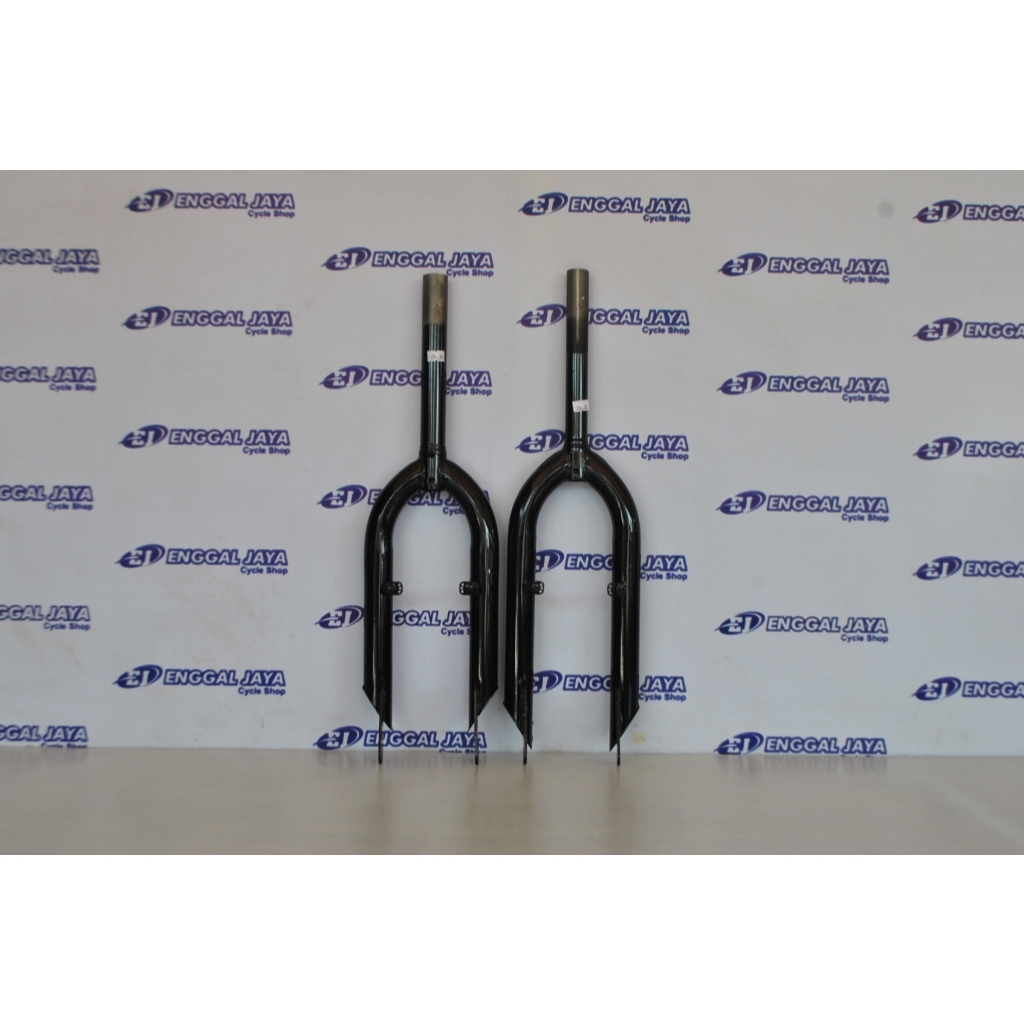 Fork Sepeda Atlantis BMX 20 X 3.0 Ban Besar Drat Standar & Oversize Pivot V Brake U Brake - Garpu Se