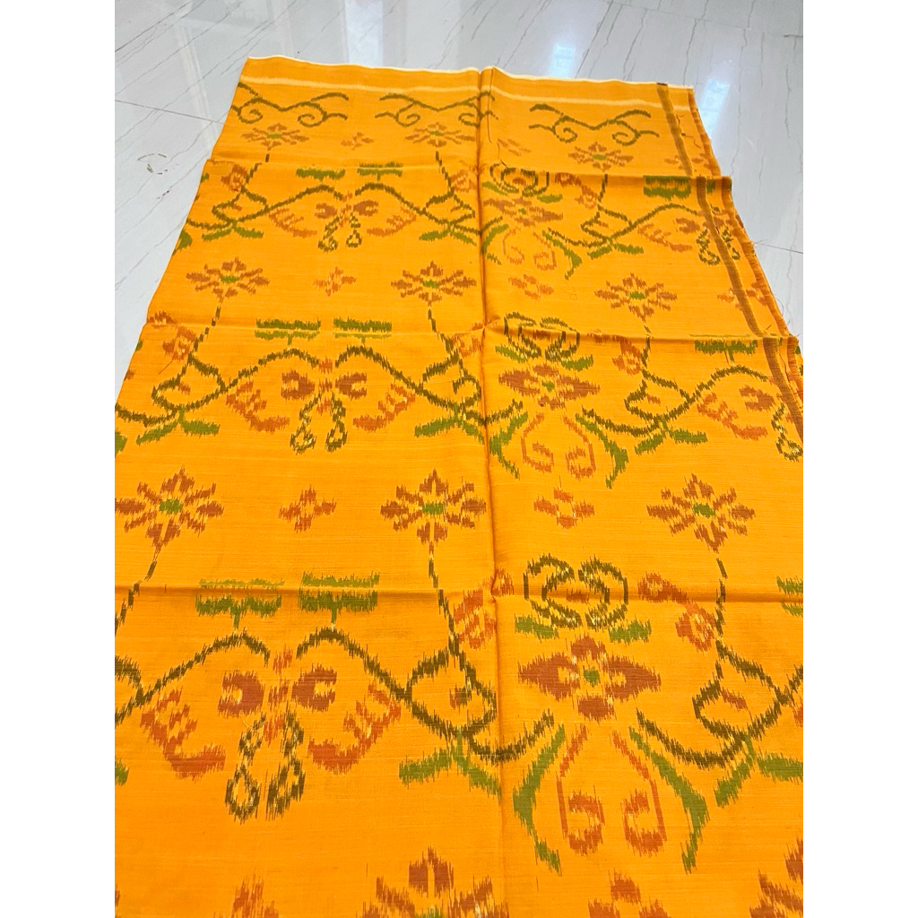 TENUN ENDEK MOTIF KUNING || Tenun ikat csm bali