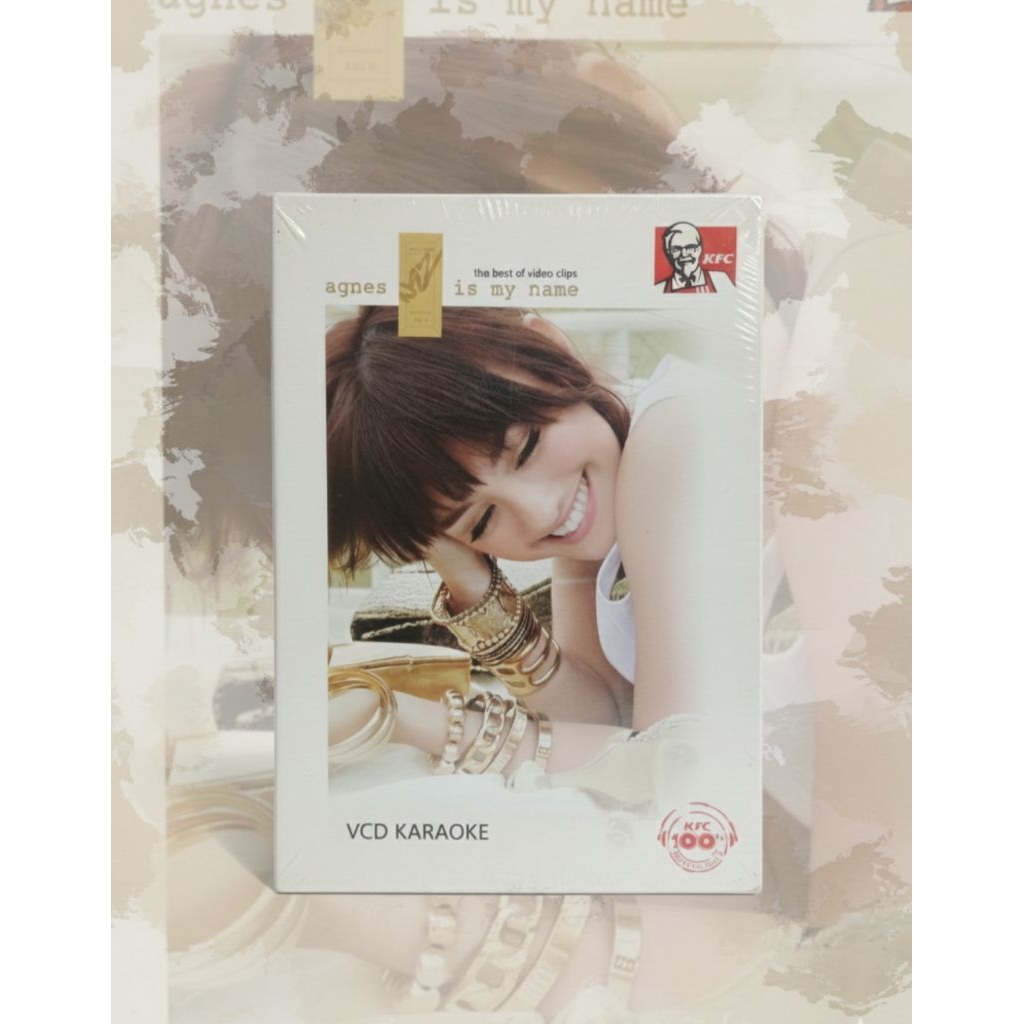 VCD Karaoke Agnes Monica - Agnes Is My Name (Disc Ada Baret Halus Pemakaian / Lancar Diputar)