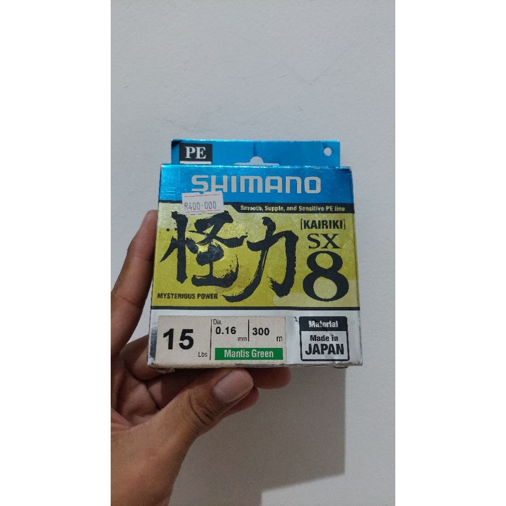 pe shimano kairiki x8