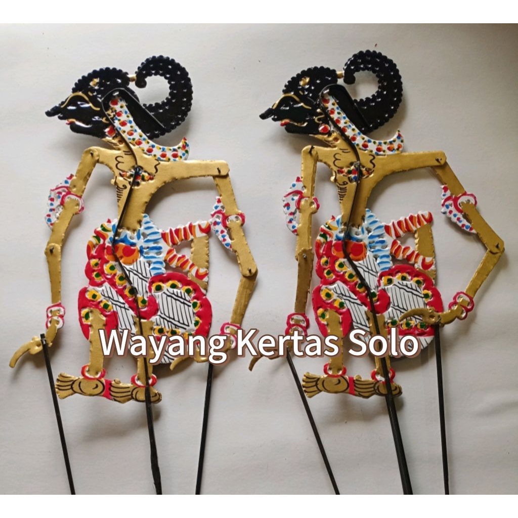 Ampirono_Mriki Wayang Kulit Kertas Wayang Pandawa 5