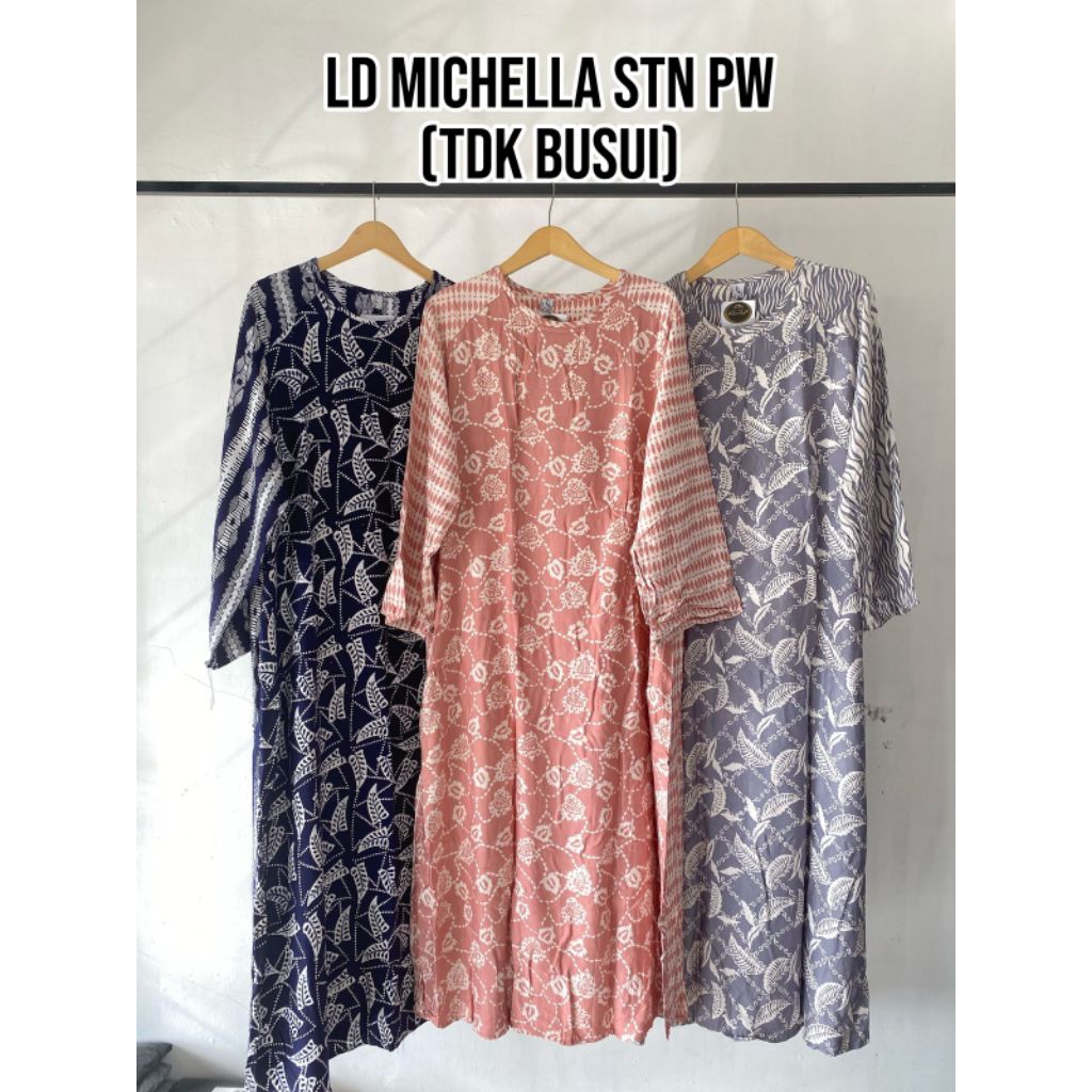 LUZA ~ Long Dress/Daster Michella Jumbo by Batik Luza