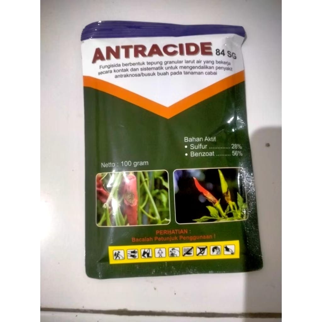 Fungisida ANTRACIDE 84 SG 100 GR