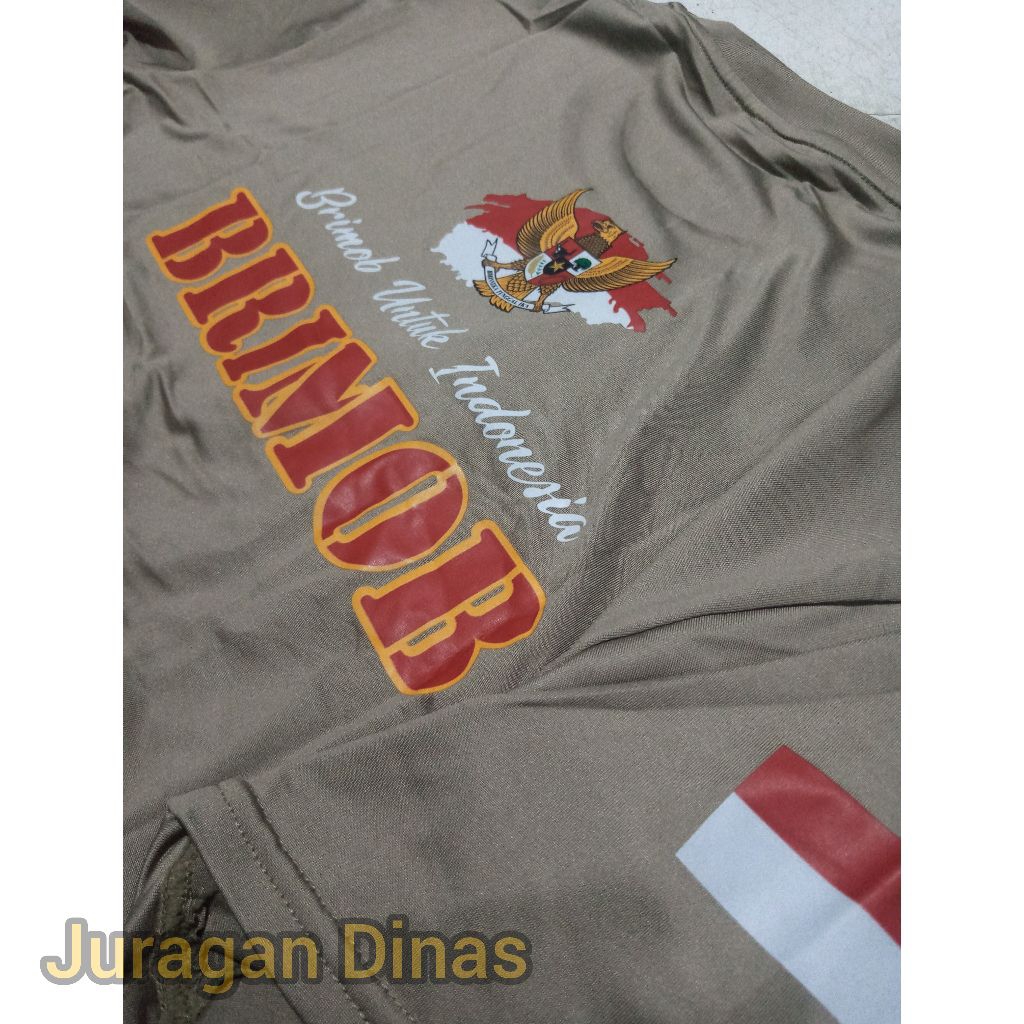 Kaos brimob jersey asli jatah pembagian polri polisi