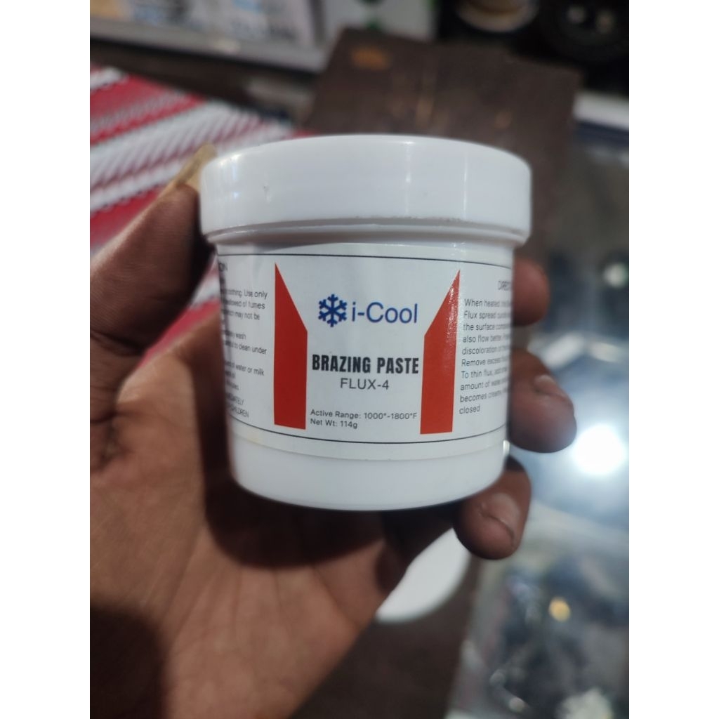 Brazing paste pasta campuran kawat las almunium perak las kuningan