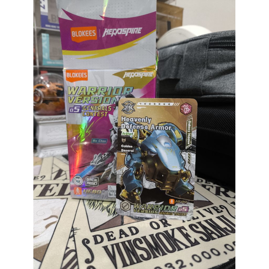 Secret Blokees Herospire Warrior Version 5 Galaxy Hidden Heavenly Defense Armor Golden General