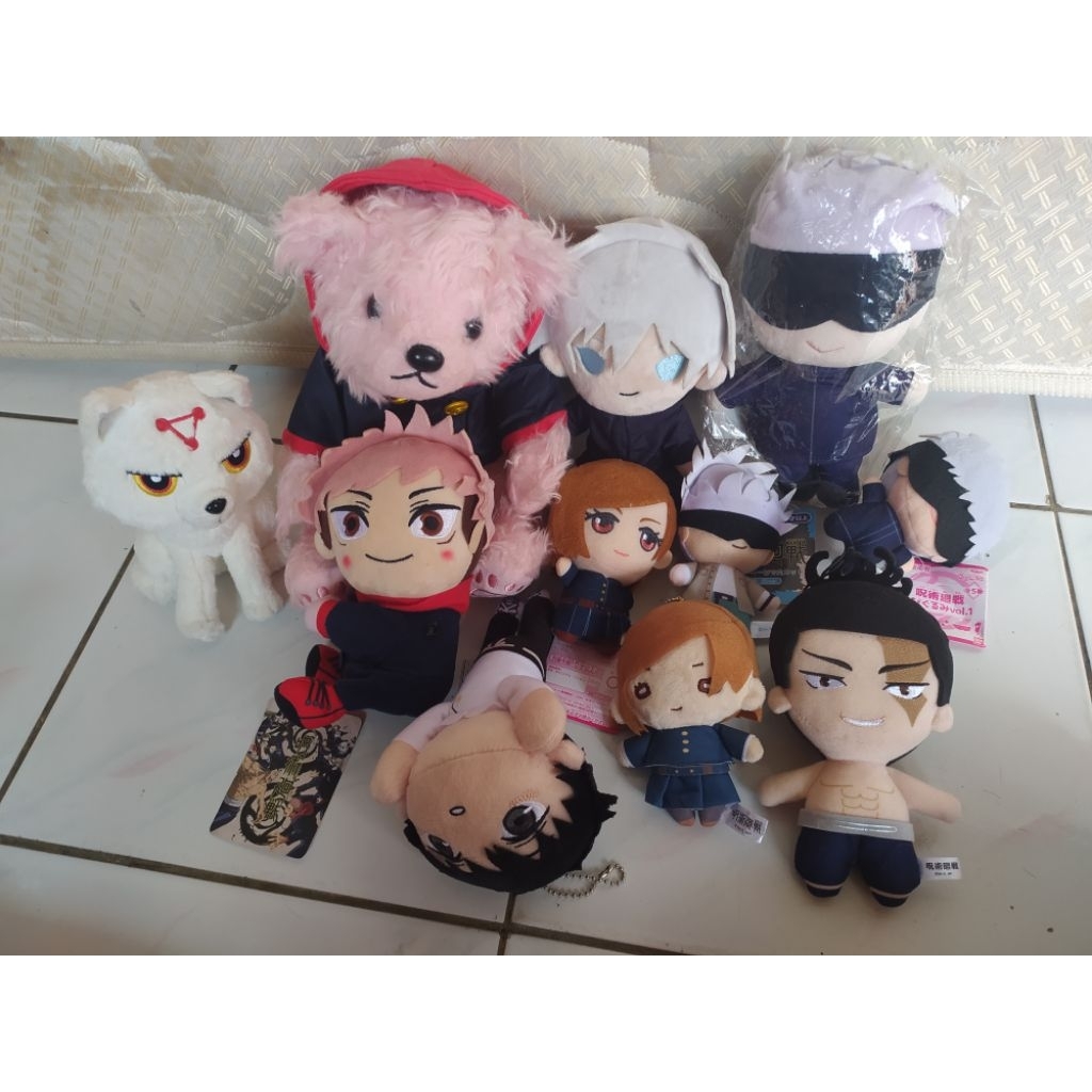 Anime jjk Jujutsu Kaisen Jujubear / tomonui / Ballchain / Chibigurumi Anime Gojo Yuta Okkotsu Nanami