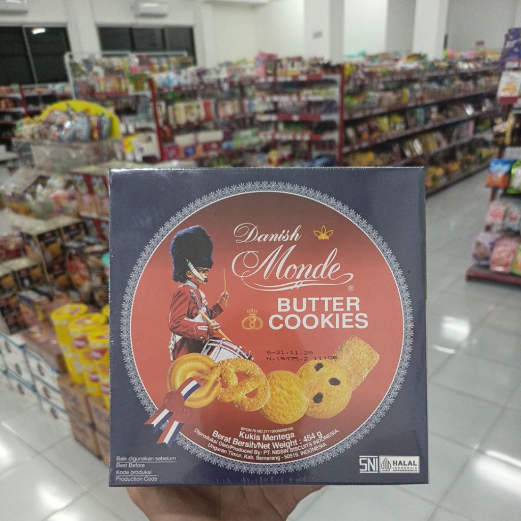 Monde butter cookies 454gr