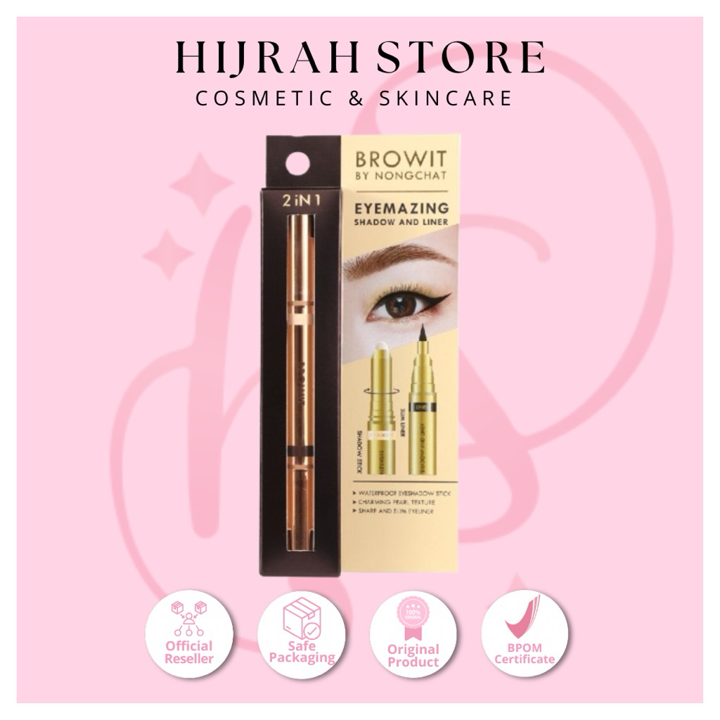 HIJRAH STORE BROWIT EYEMAZING SHADOW AND LINER