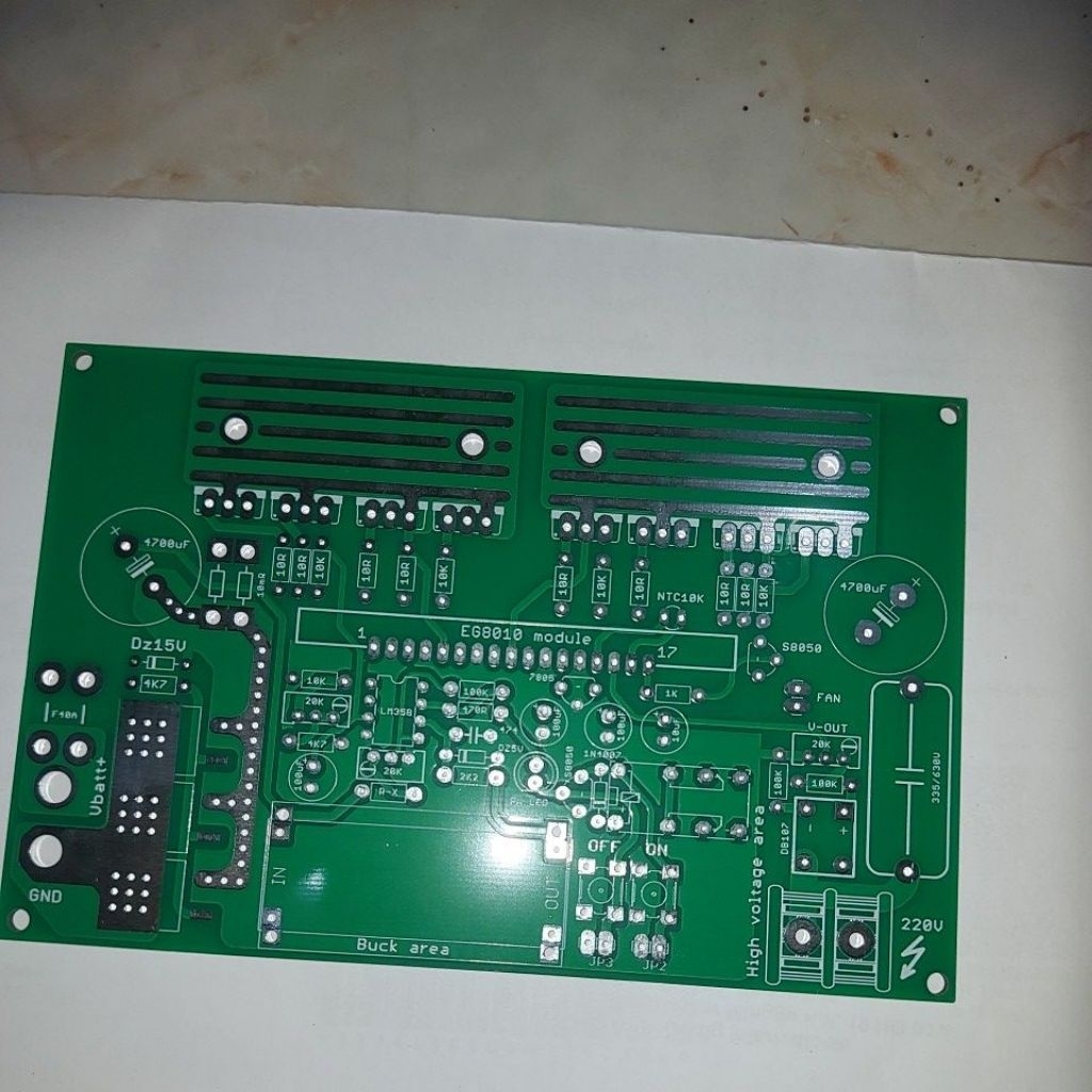 pcb inverter pure sine wave 8 mosfet