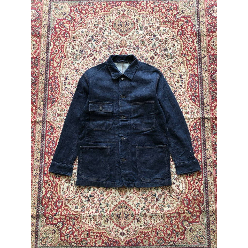 Uniqlo denim work jacket  Casual Uniqlo Vintage Denim jacket H593