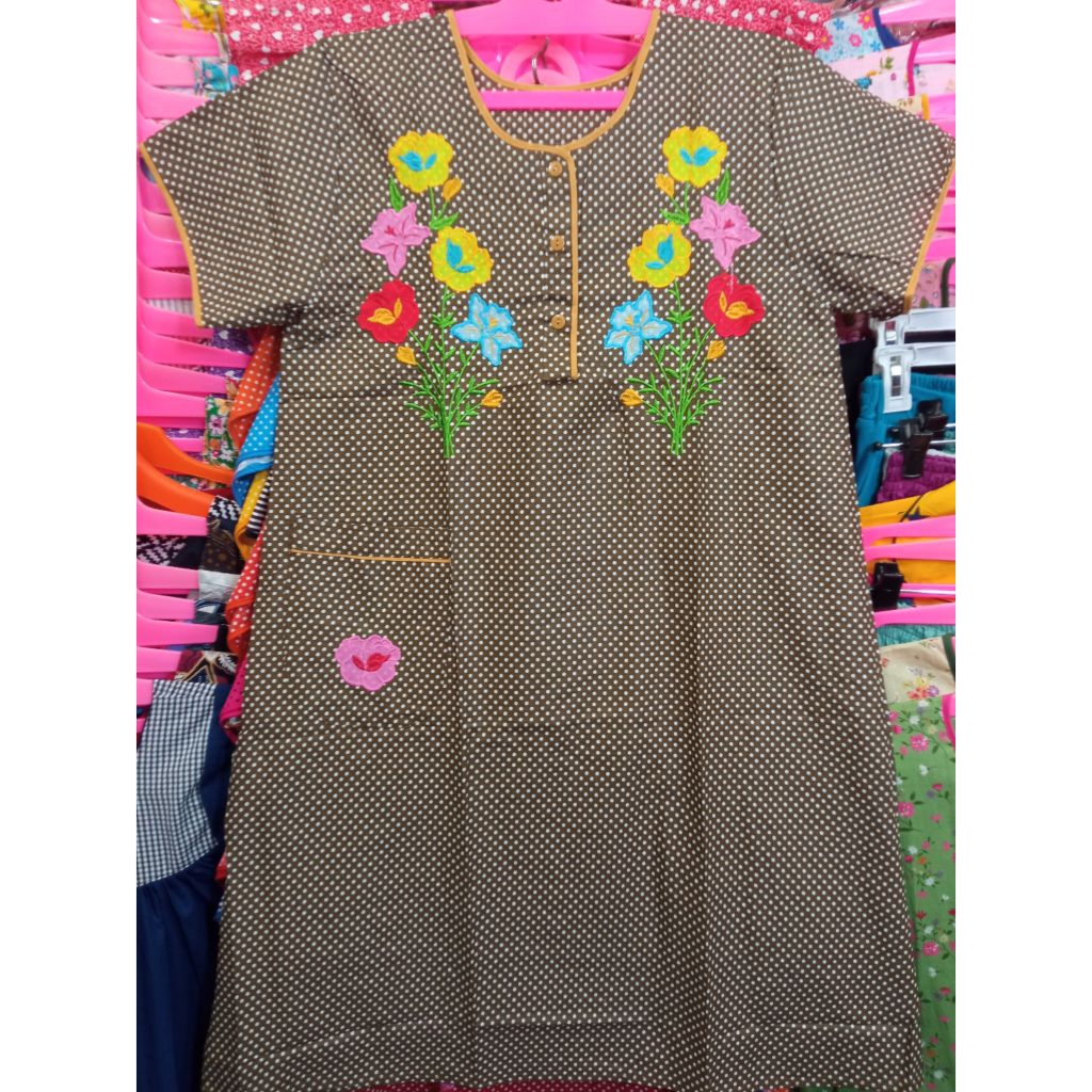 BAJU DASTER BORDIR MURAH | DASTER BORDIR MALANG | BORDIR MALANGAN JAKARTA |DASTER KATUN BORDIR MURAH