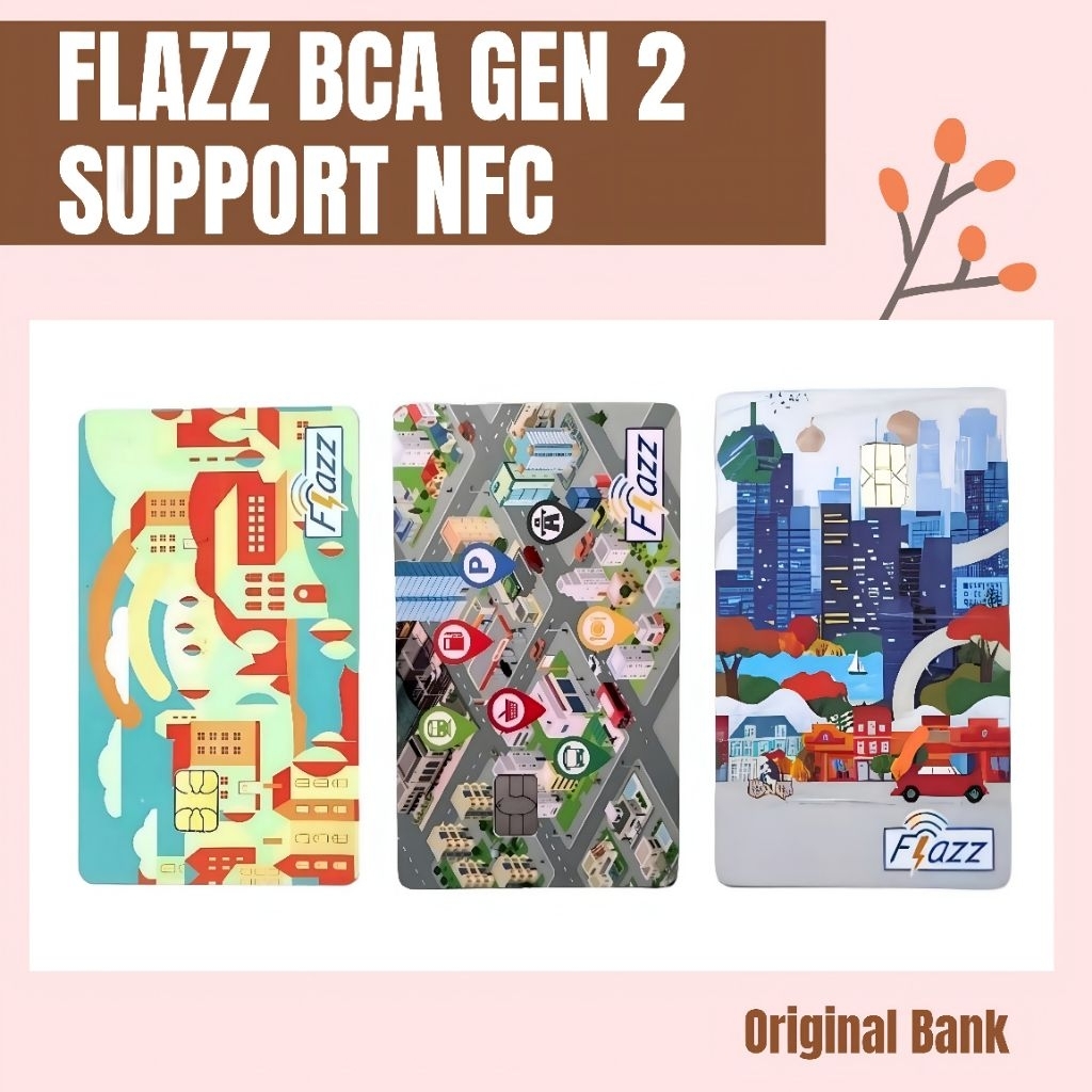 Kartu Flazz BCA Gen 2/ Kartu Flazz BCA/ Kartu Flazz/ BCA Gen 2/ BCA Flazz/ E-toll/ Kartu Perjalanan/