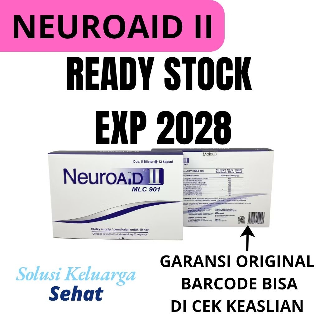 OBAT STROKE BPOM GARANSI ASLI NEUROAID II MLC | OBAT STROKE CHINA | OBAT STROKE HERBAL | OBAT SYARAF