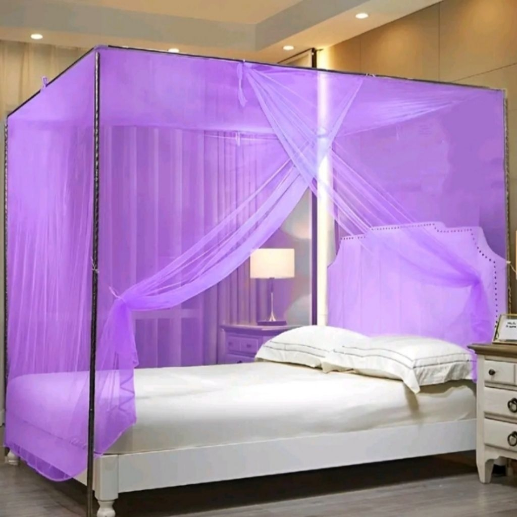 Kelambu Kotak Polos / Kelambu Nyamuk / Kelambu Kamar Tidur / Kelambu Gantung Standar